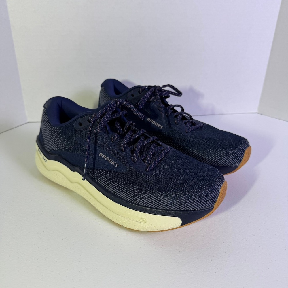 Brooks Ghost Max 2 Navy Blue Running Shoes Womens 9.5 1204201B444
